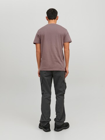 JACK & JONES T-Shirt in Lila