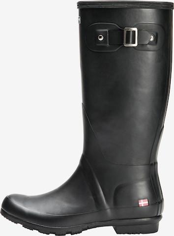 Mols Rubber Boots 'Homebush' in Black: front