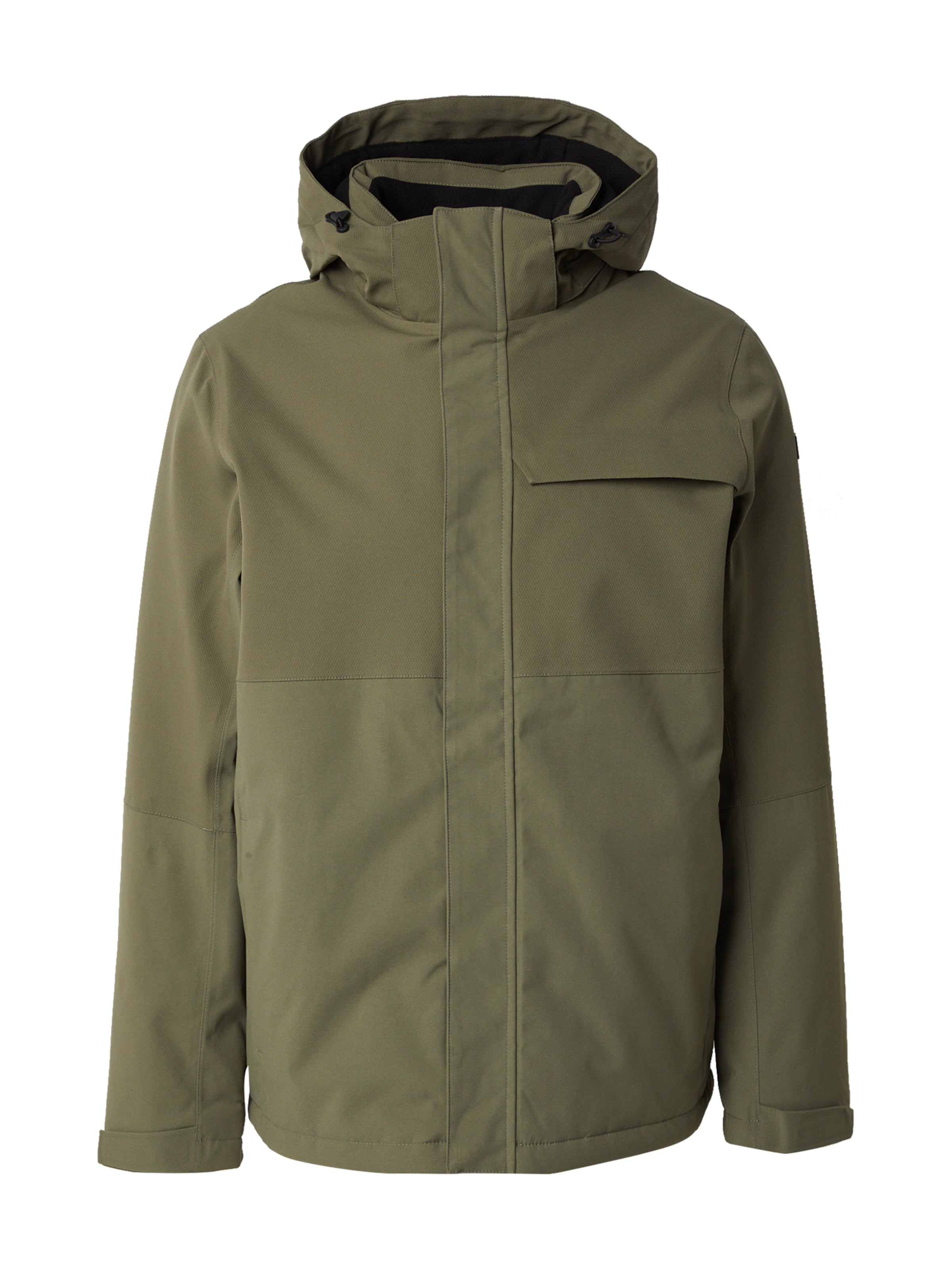 zaļš KILLTEC Āra jaka 'KOW 5': no priekšpuses