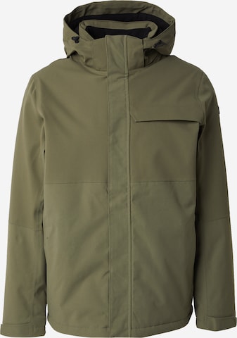 KILLTEC - Casaco outdoor 'KOW 5' em verde: frente