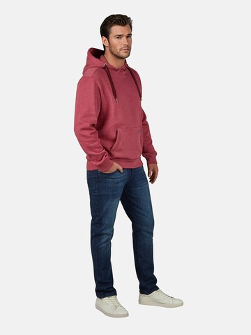 salzhaut Sweatshirt 'HEFF' in Rood