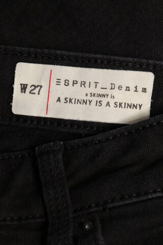 ESPRIT Cropped Jeans 27 in Schwarz
