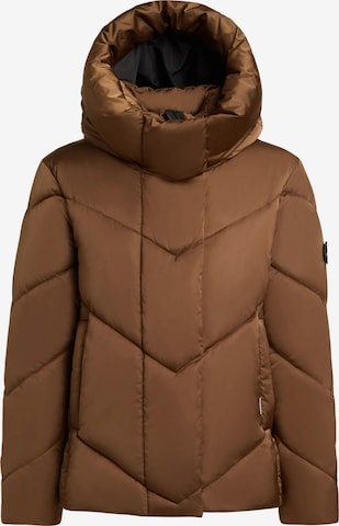 khujo Jacke 'Olsa2' in Braun: Vorderseite