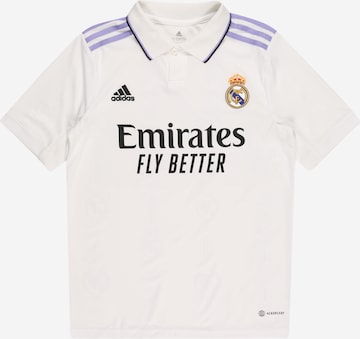 ADIDAS PERFORMANCE Funksjonsskjorte 'Real Madrid 22/23' i hvit: forside