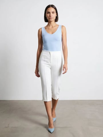 Regular Pantalon Dilvin en blanc : devant