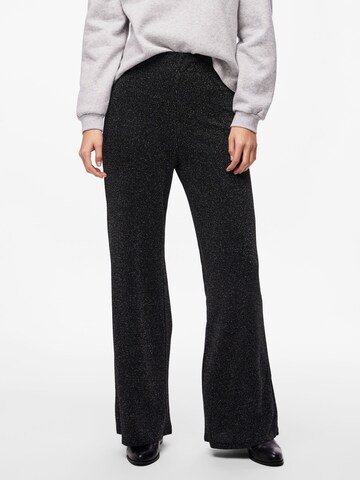 Wide Leg Pantalon PIECES en noir
