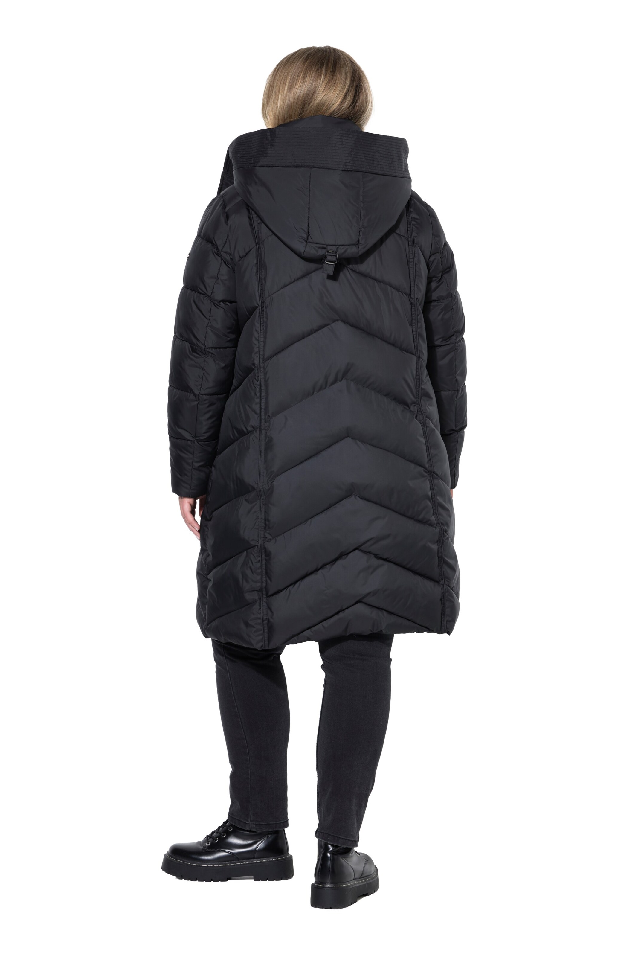Ulla Popken Winter Coat in Grey