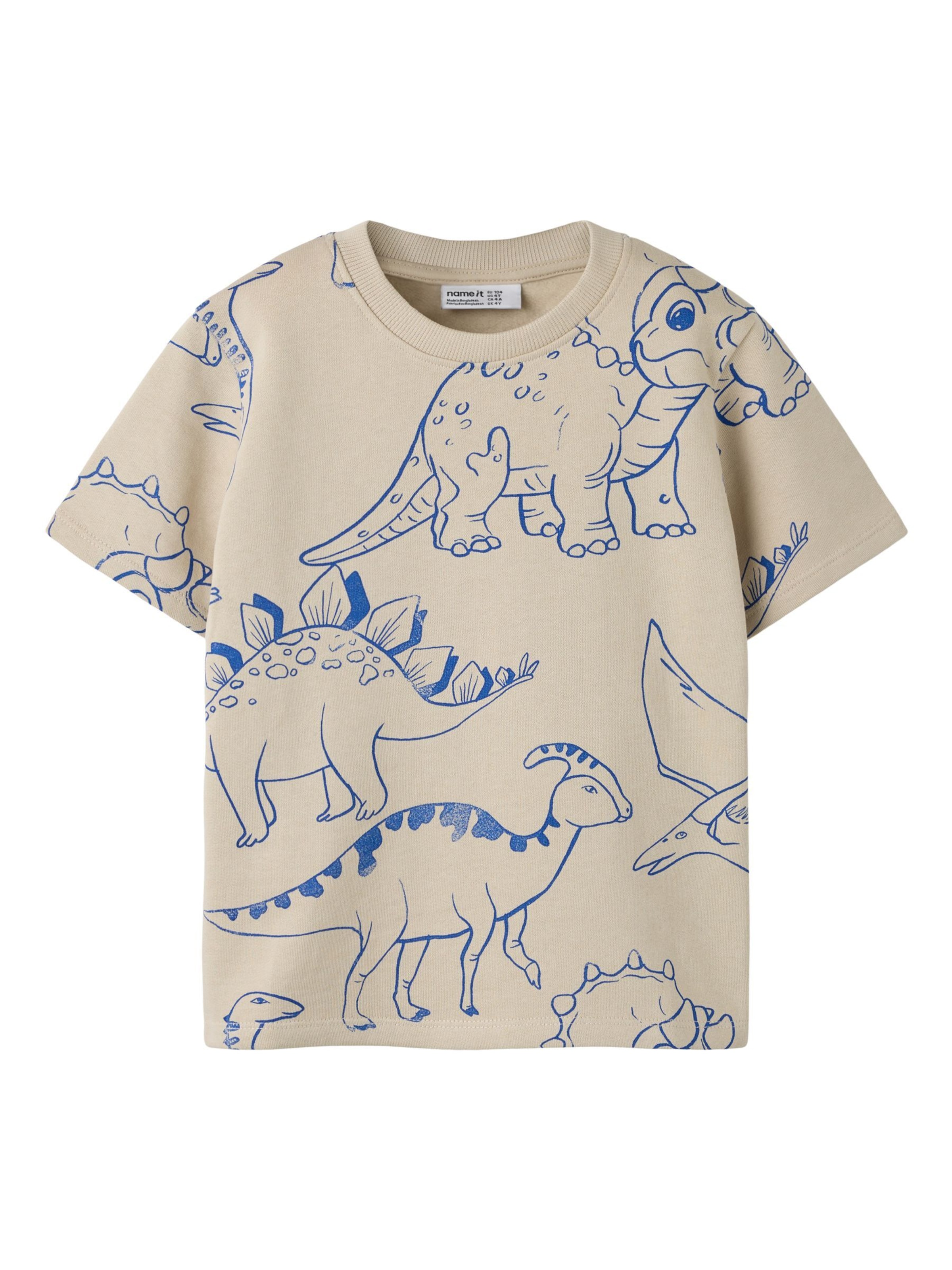 T-Shirt NAME IT en blanc : devant
