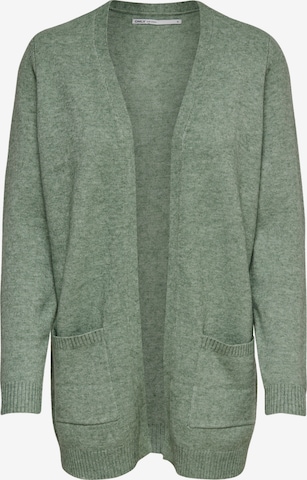 ONLY Knit Cardigan 'Lesly' in Green: front