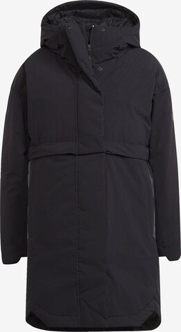 ADIDAS PERFORMANCE Outdoor jacket 'Myshelter' in Black: front