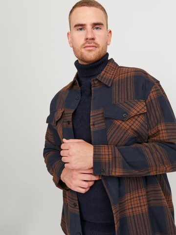 Jack & Jones Plus Comfort fit Prehodna jakna 'Roy' | modra barva
