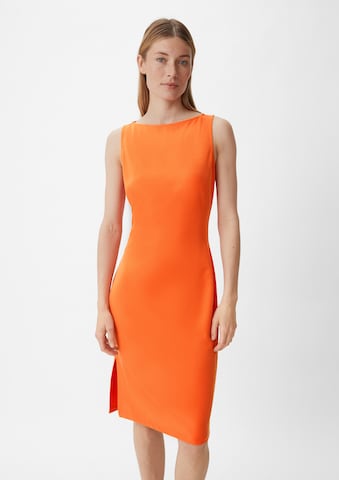 Robe COMMA en orange : devant