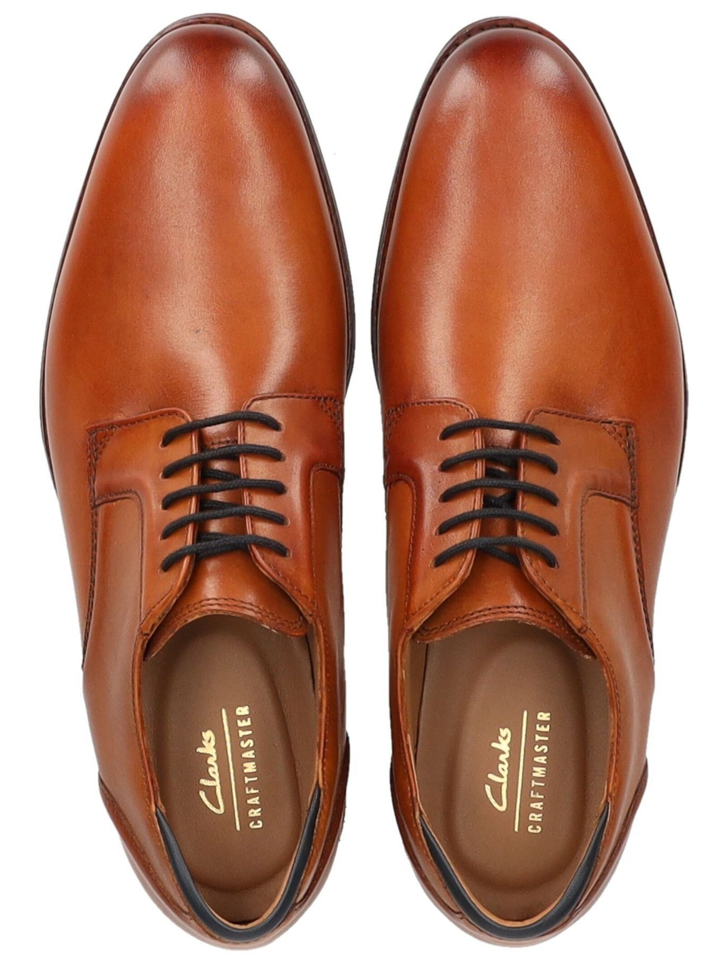 CLARKS Schnürschuh 'CraftArlo' in Braun