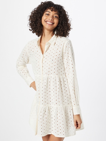 Masai Shirt Dress 'MAIlana' in White: front