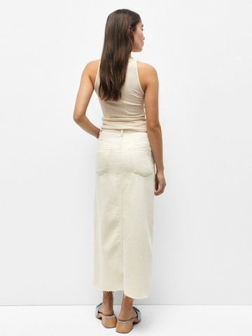 Pull&Bear Rok in Beige