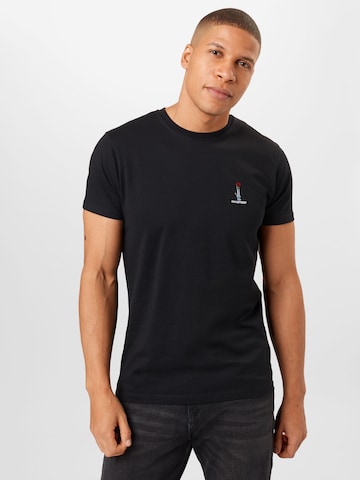 T-Shirt 'Rosebong' Iriedaily en noir : devant
