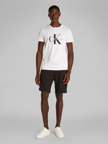 Calvin Klein Jeans Normalny krój Spodnie w kolorze czarny