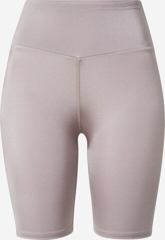 Pantalon de sport 'Biker' Hey Honey en gris : devant