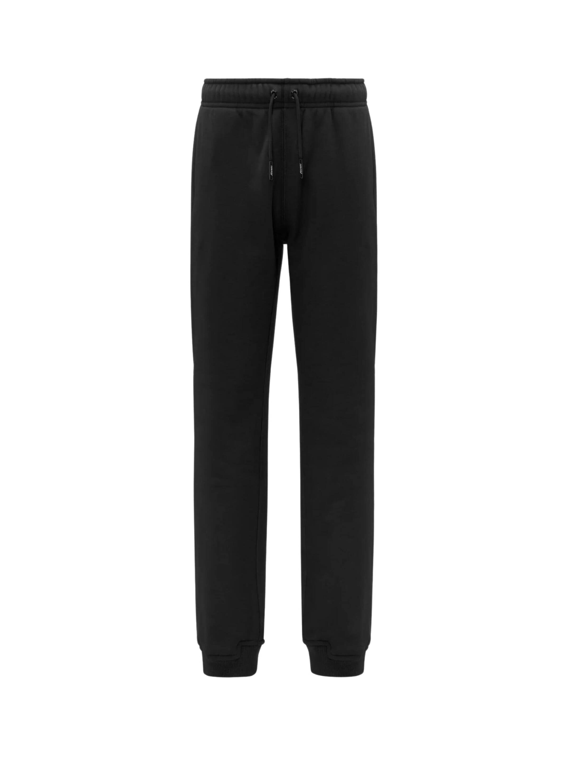 K-Way Kalhoty 'K-WAY KIDS P PHILBERT BRUSHED PC PANTALONE' – černá: přední strana