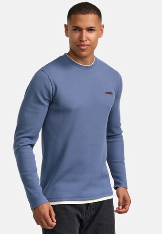 INDICODE JEANS Shirt ' Sigfinn ' in Blue