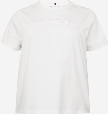 Tommy Hilfiger Curve Koszulka w kolorze biały: przód
