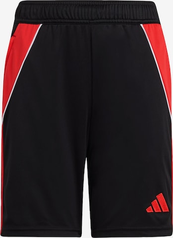 ADIDAS PERFORMANCE Sportshorts 'Tiro 24' in Schwarz: Vorderseite