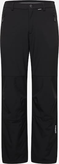 ICEPEAK Pantalon de sport en noir, Vue avec produit