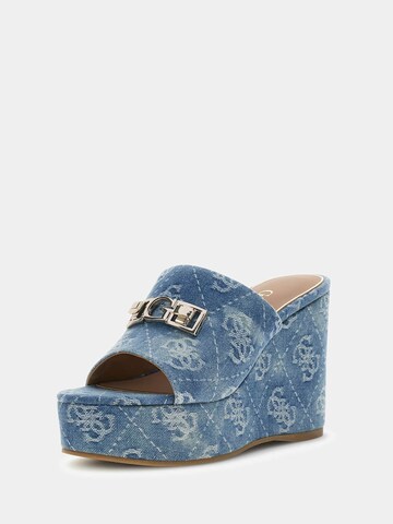 GUESS Sandals 'Evenza' in Blue
