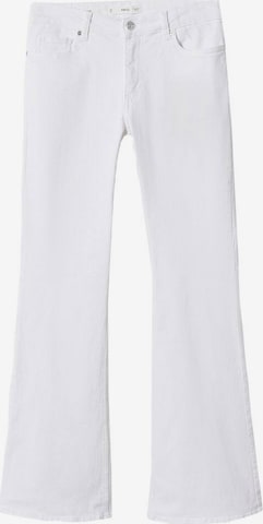 MANGO Flared Jeans in White: front