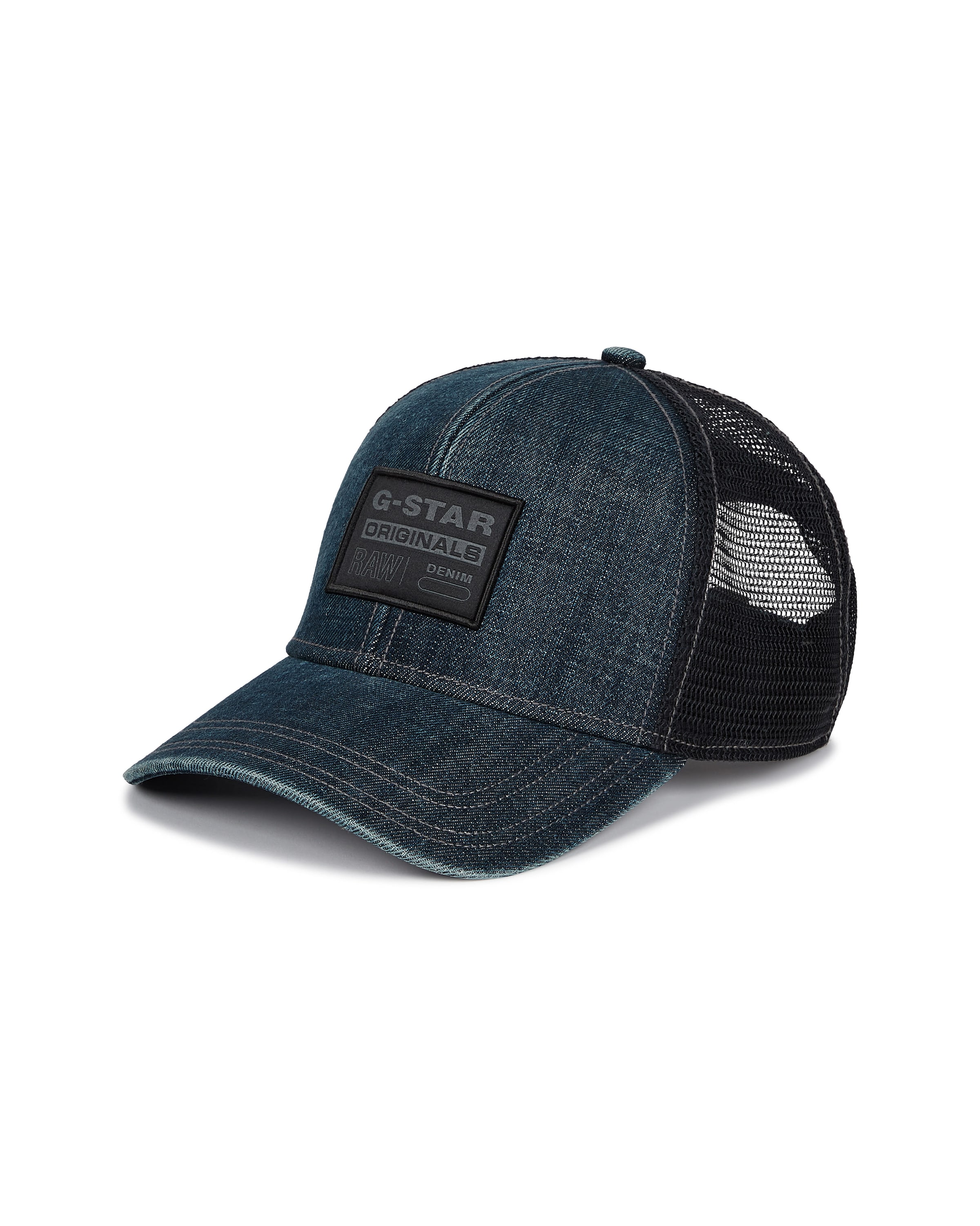 G-STAR Pet 'Baseball Trucker Cap' in Blauw: voorkant