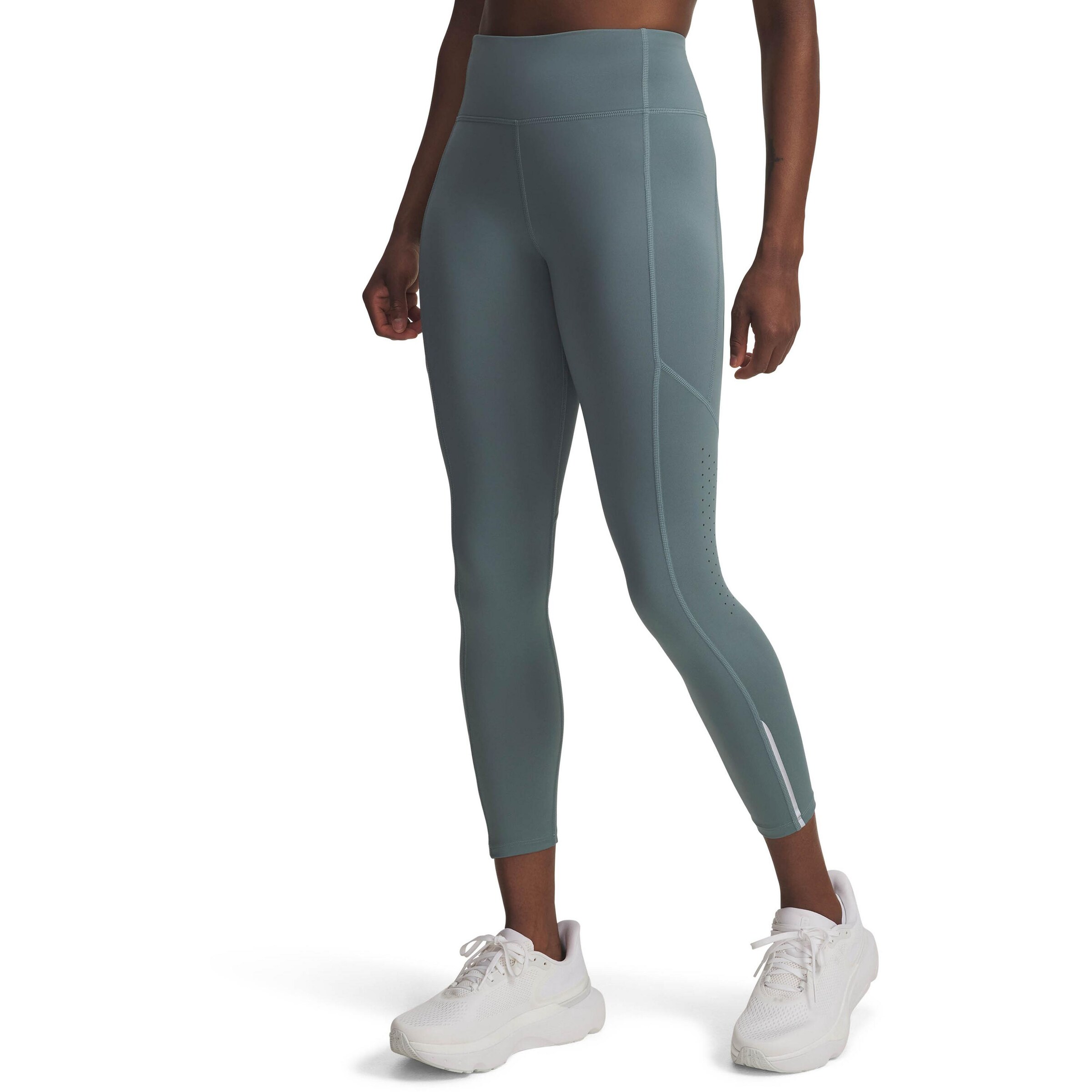 UNDER ARMOUR Skinny Sportbroek 'Fly Fast 3.0' in Blauw: voorkant
