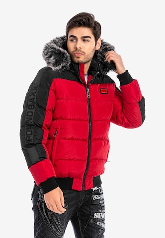 CIPO & BAXX Winterjacke in Rot