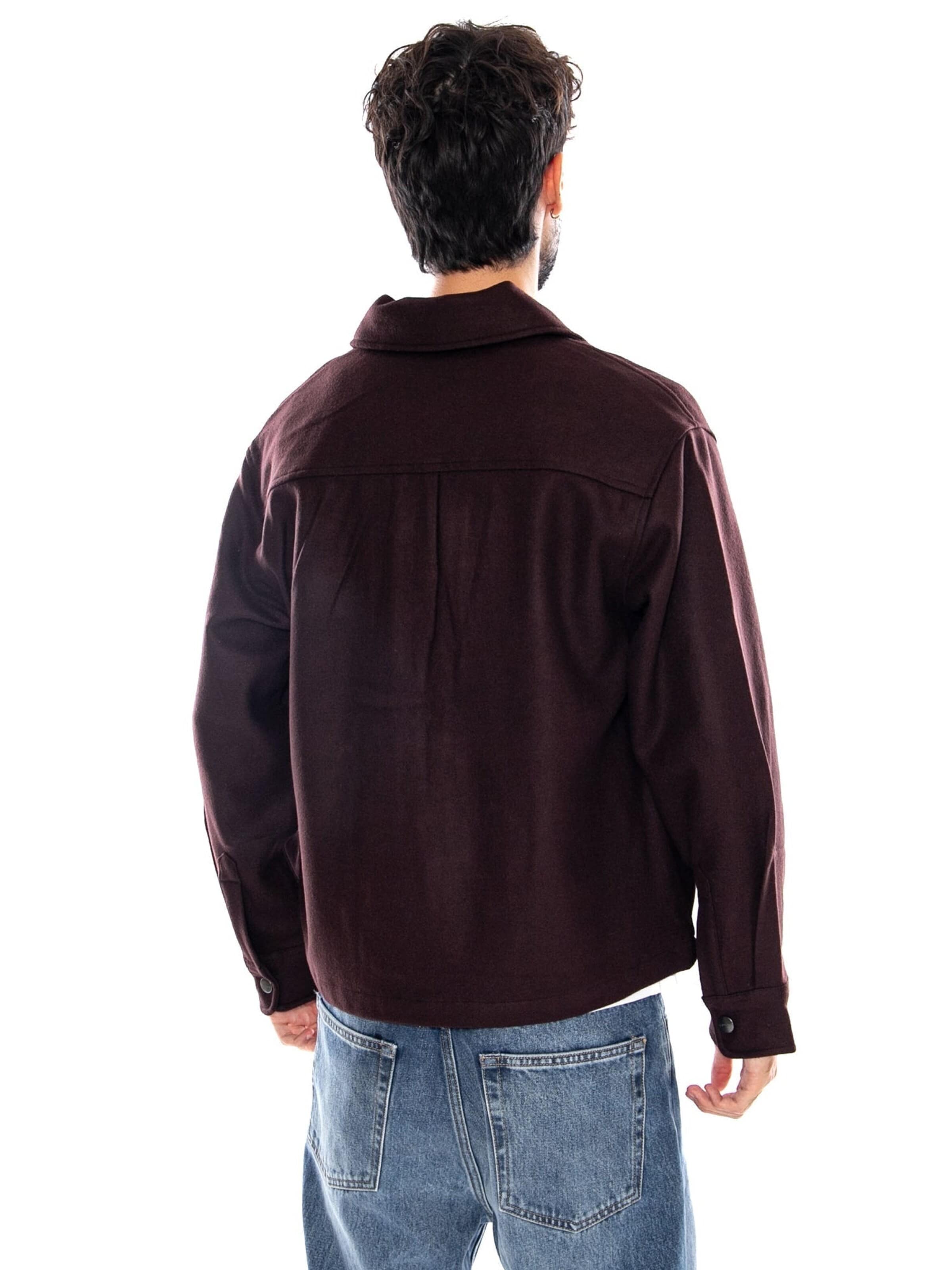 Comfort fit Camicia 'ATOKA SHIRT JAC PALISANDER' di Carhartt WIP in marrone