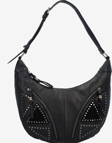 FREDsBRUDER Shoulder Bag 'Wild Ones' in Black: front