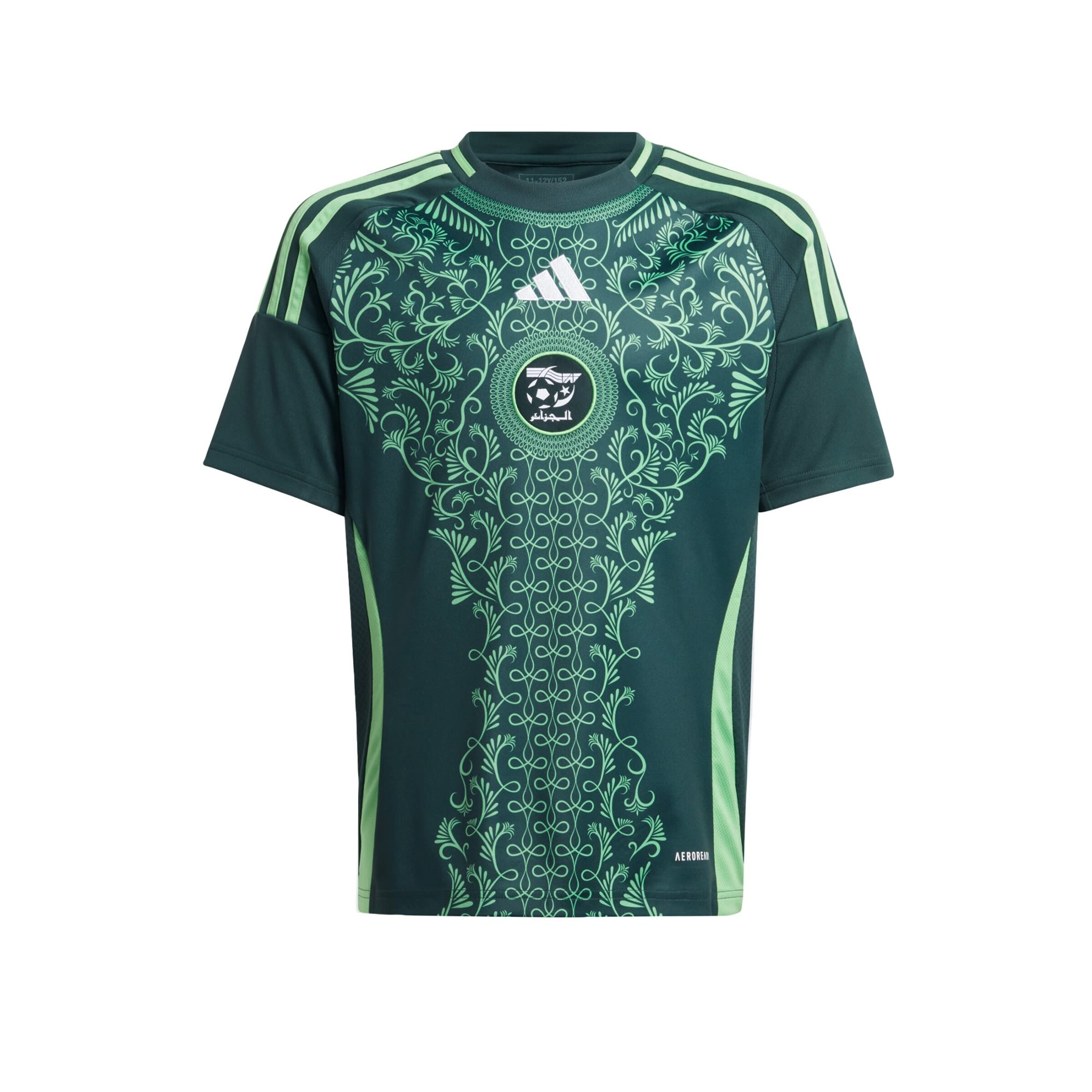 T-Shirt fonctionnel 'Algeria 24' ADIDAS PERFORMANCE en vert : devant