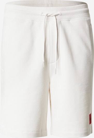 HUGO Pantalon 'Diz' en rouge / noir / blanc, Vue avec produit