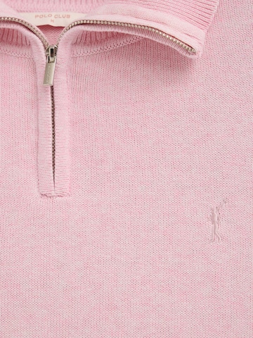 Polo Club Pullover in Pink