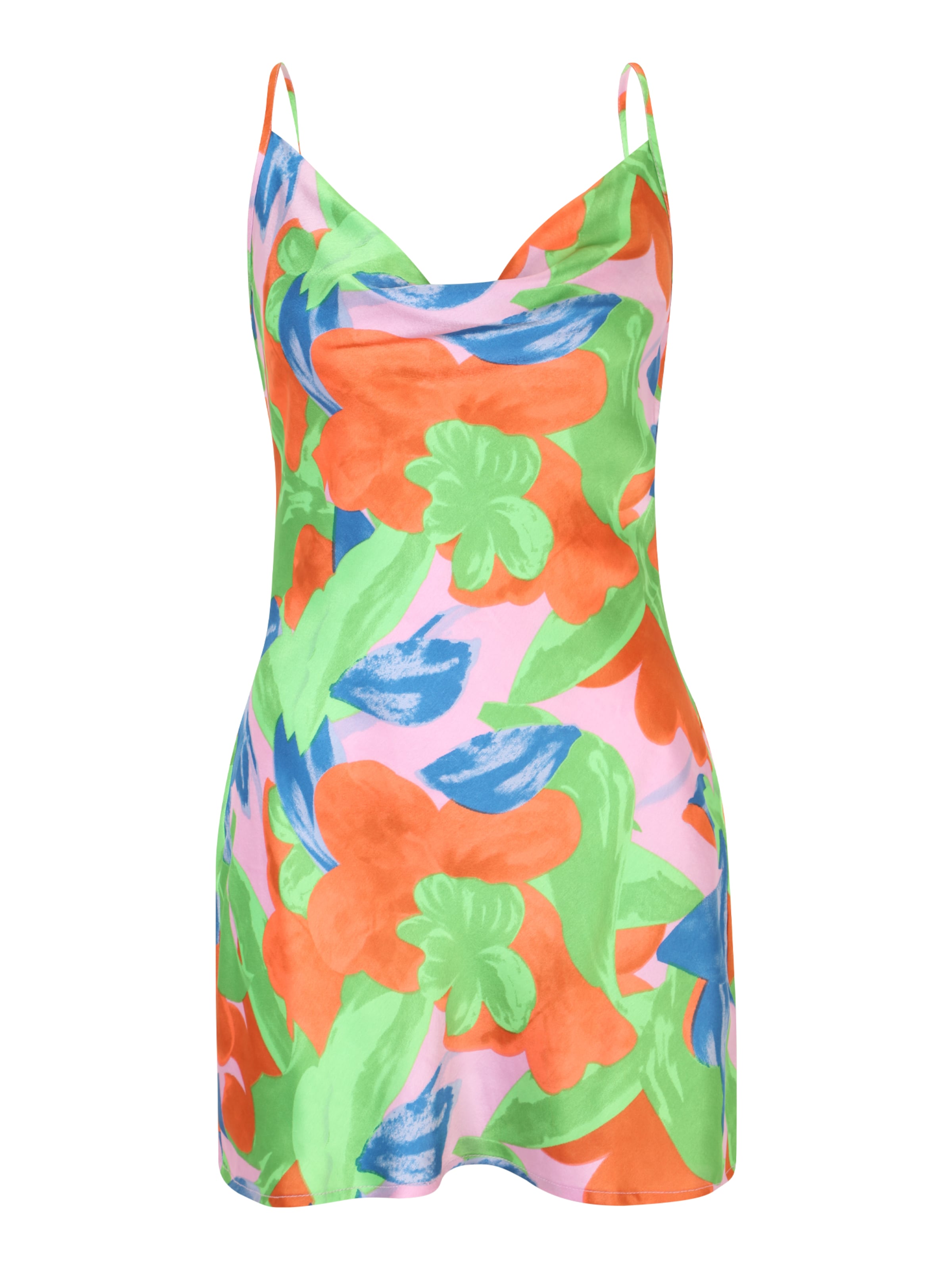 Nasty Gal Petite Summer dress in Green: front