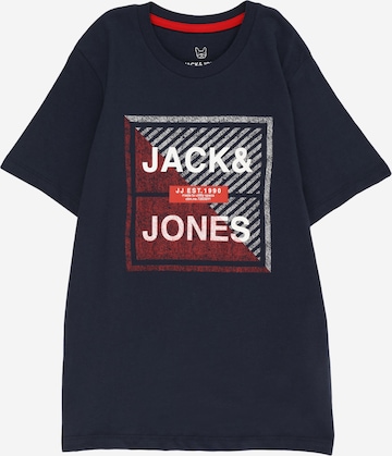 Jack & Jones Junior - Camiseta 'KAIN' en azul: frente