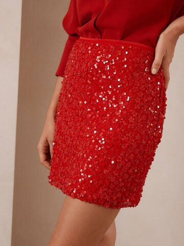 Jupe Next en rouge