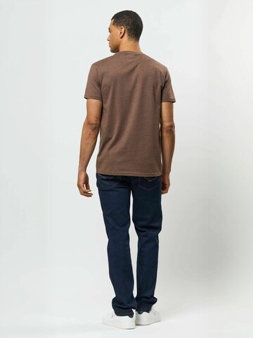 U.S. POLO ASSN. Regular Fit T-shirt ' UMArjun ' in Braun