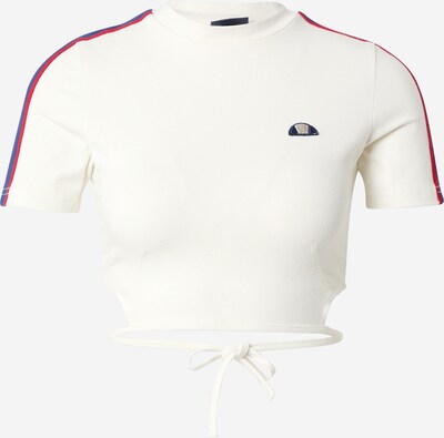 ELLESSE T-shirt 'Maldonado' en bleu foncé / rouge / blanc cassé, Vue avec produit