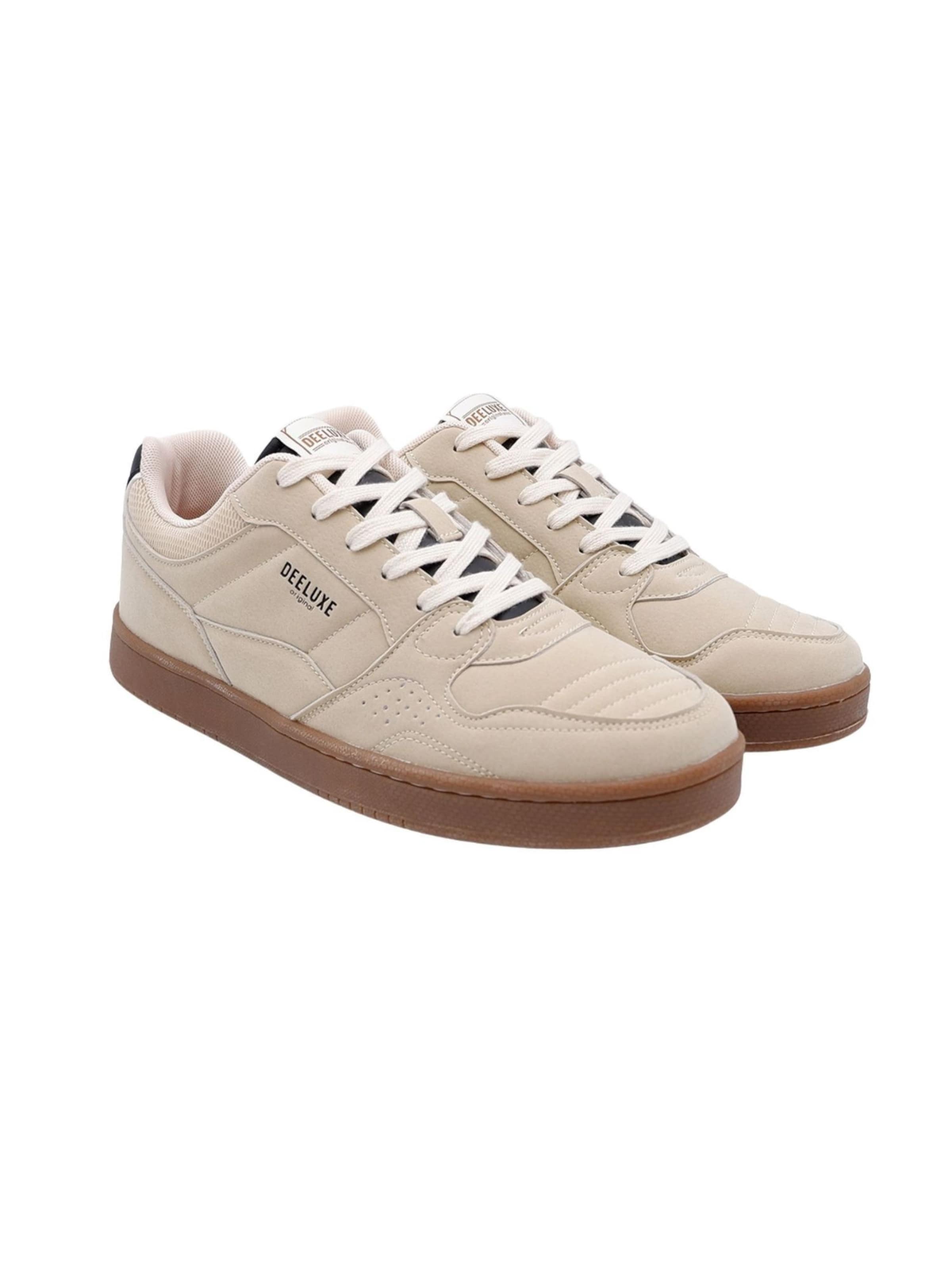 Deeluxe Sneakers laag 'Dragan' in Beige