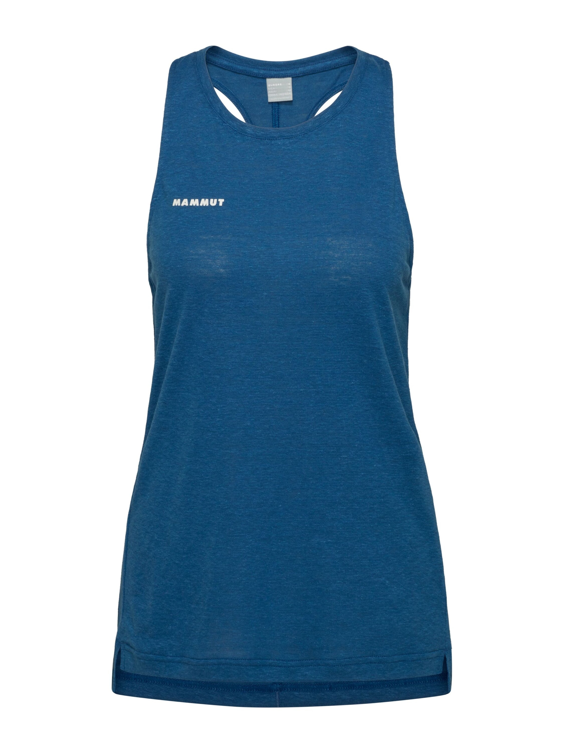 MAMMUT Sporttop ‘Massone Light’ in Blau: Vorderseite