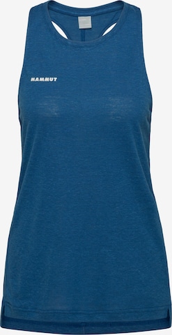 MAMMUT Sporttop ‘Massone Light’ in Blau: Vorderseite
