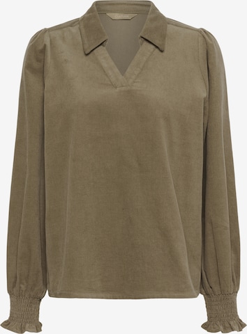 CULTURE Blouse 'Rhaena' in Bruin: voorkant