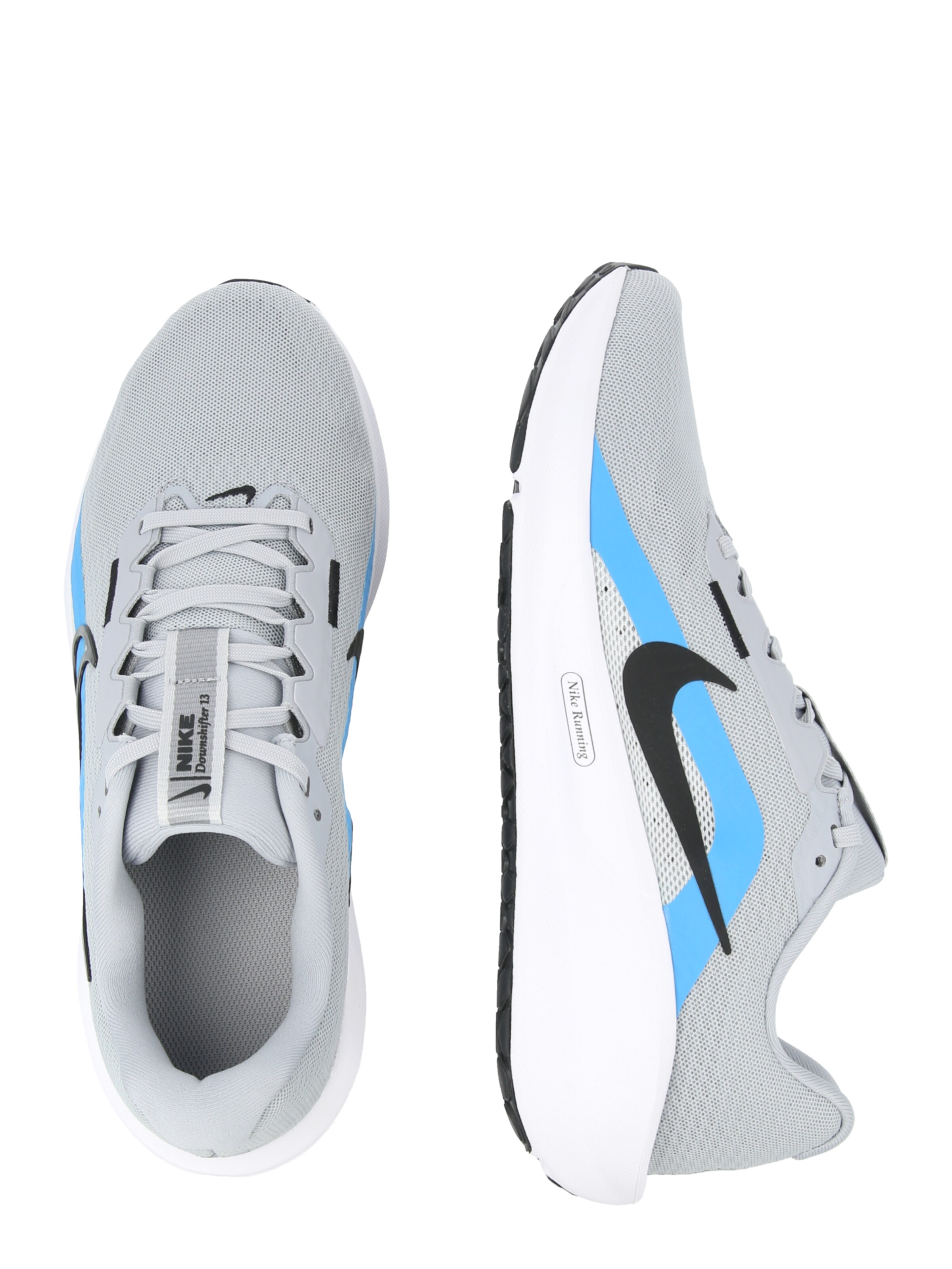 NIKE Loopschoen 'DOWNSHIFTER 13' in Grijs