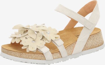 Sandales THINK! en beige : devant