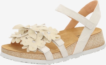 Sandales THINK! en beige : devant