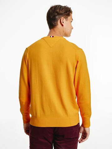 TOMMY HILFIGER Regular Fit Pullover in Orange